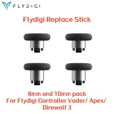 Original Flydigi Replace Stick 8mm And 10mm Pack Suitable For Flydigi Vader 4 Pro/ Apex 4/ Apex 3/ A