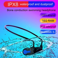 New IPX8 Waterproof Swimming MP3 Bluetooth MP3 Player Bone Conduction MP3 Player Outdoor Sport headp