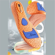 Height Increased Insole for Shoes Sole Unisex Orange Deodorant Breathable Cushion Orthopedic Feet Care Heel Lift Pads Shoes Accessories