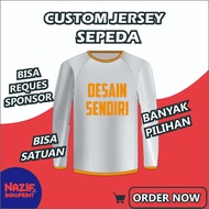 Jersey Sepeda Custom Premium / Jersey Sepeda Gowes Custom Full Printing / Jersey Sepeda Gunung / Jer