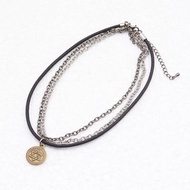 六芒星三連頸鍊 / 黑 / F尺寸 / hellcatpunks / hcp-ac-0167