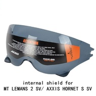 For MT Half Helmet Replacement Lens MT LEMANS 2 SV Built in Lens AXXIS HORNET S SV Lens