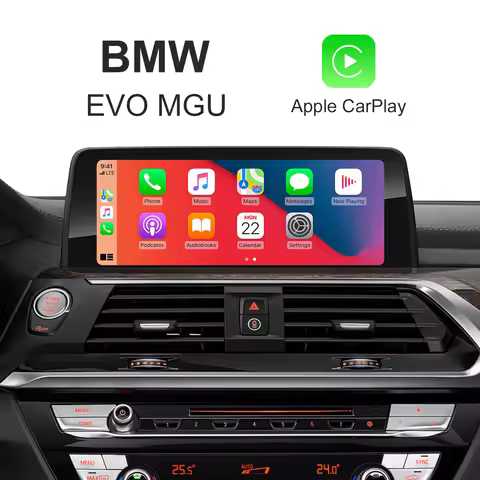 OEM Screen Upgrade Wireless CarPlay Android Auto Retrofit Kit Decoder Box for BMW EVO MGU ID5 ID6 ID