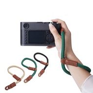 Nylon Rope Camera Wrist Strap Wrist Band Lanyard For Fujifilm XT200 XT100 X100V X100F XA7 XA20 XA3 XA5 XA10