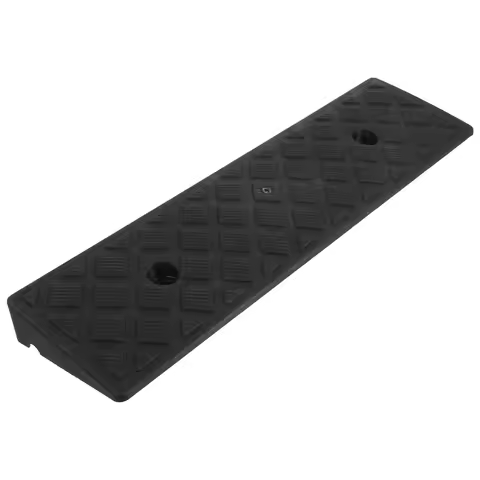 Plastic Threshold Ramp Heavy Duty Curb Ramp for Driveway Sidewalk Loading Docks Motorcycle Scooter C
