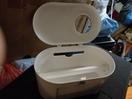 #1430  白色抹手纸筒