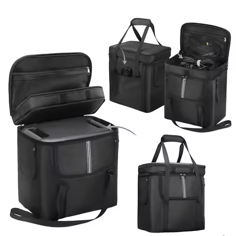 Carrying Case for BLUETTI Portable Power Station AC180 Storage Case Travel Storage Bag Waterproof wi