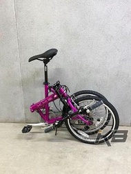 (現貨) 台灣 KHS F20-JJ 摺車 單車 (16波) 紫色 406     folding bike