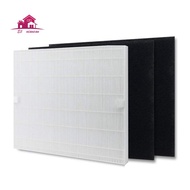 3Pcs Air Purifier Replace HEPA & Carbon Filter Set AP1512HH Fit for Coway AP-1512HH 1512