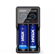 XTAR VC2S 充電器 USB 2A*1 快速充電器 Li-ion 鋰電池 Ni-MH 鎳氫電池 強光手電筒 鋰電池 智能充電器