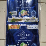 Gentle Gen Deterjen Cair Morning Breeze 14 Sachet 55 ml