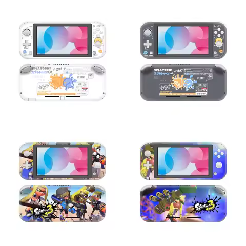 Splatoon 3 NS Switch Skin Sticker Decal For Nintendo Switch Lite Protector Skin Sticker Vinyl