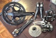 新淨Shimano Ultegra 6700 10速三寶連全新大餅C夾飛輪