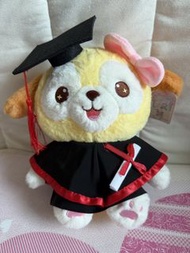 Cookie Ann 畢業毛公仔 連畢業袍 證書