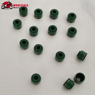 16pc 4mm Engine Cylinder Intake Exhaust Valve Stem Oil Seal For Yamaha 1HX XJR400 XJR 400 XJR400R Fo