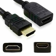 Kabel HDMI Extention Male to Female 30Cm DVD PC LAPTOP Berkualitas