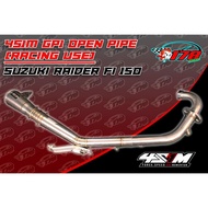 4S1M GP1 open pipe raider 150 fi (racing use)