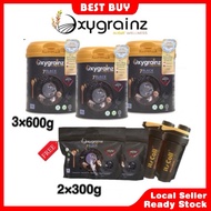 Oxygrainz Composed of 22 Whole Grains 20 Veges & Fruits and 7 Super Food in Black by ItsColl