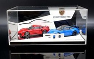 【M.A.S.H】[現貨特價] 1/64 Porsche 車款專用展示盒(適用MINI GT)