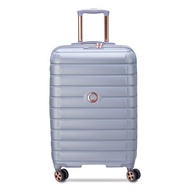Delsey Paris Shadow 5.0 55cm 4 Double Wheels Expandable Cabin Trolley Case with Zip Securitech 2, Si
