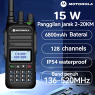 Ht Walkie Talkie Motorola 370S Handy Talky 30Km Jarak