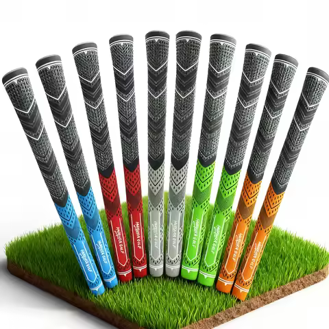 Driver Golf Grip Men's Golf Irons Grips Rubber Cotton Yarn Golf Clubs Grips Golf Wood Grips Optional