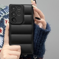 Soft Case Liquid Silicone Pillow Jacket Air Leather Bubble Compatible For Oppo A36 A76 A96 A17 A17k 