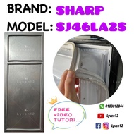 [SHARP-SJ46LA2S] REFRIGERATOR DOOR GASKET/GETAH PINTU PETI SEJUK/冰箱门密封条门胶条