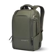 NOMATIC Travel Pack - 20L Water Resistant Laptop Bag - TSA-Ready Expandable Olive Backpack