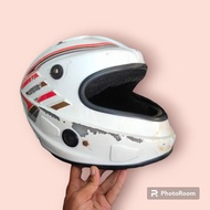 helm robot fullface bekas jadul