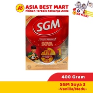 Sgm Soya 3 1-5 Thn Madu Vanilla 400 Gr Susu Formula Bubuk Pertumbuhan Anak