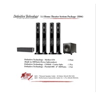 Definitive Technology Home Theater System Package 5.1 (H06)