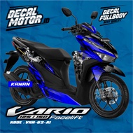 VARIO 150 FIREWOLF MOTIF DECAL STICKER FOREST WOLF/ TWO SIDE/ - VRN