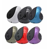 Ergonomic Vertical Wireless Mouse Rechargeable 1600 DPI Mouse for Laptop Desktop PC Macbook