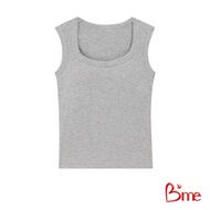 Bme เสื้อแขนกุดคอเหลี่ยมเสริมบรา รุ่น ME5209 มี3สี สีน้ำตาล สีเทา  สีดำ