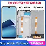Original LCD With Frame For VIVO Y20 V2029 Y20i V2027 V2032 Y20S Display Touch Screen Digitizer Repl