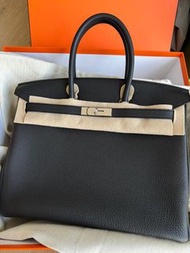 Hermes Birkin 35 ck89 黑銀 togo W