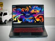 LAPTOP GAMING MSI GF63 CORE I7 9750H RAM 16G SSD 256G 15.6INCH FHD GTX 1050TI