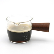 Cita wood handle espresso shot glass 100ml