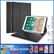 ProCase Keyboard Case for iPad 9.7 (Old Model) 6th Gen 2018 / 5th Gen 2017 with Pencil Holder, Slim Lightweight Case wit