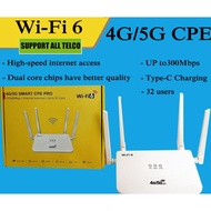 WiFi Router, WiFi 4G LTE Modem Router with SIM Card Slot 300Mbps