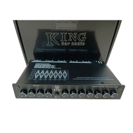 KING Car Audio Pre Amp 7 BAND Parametric Equalizer Control with Subwoofer Output