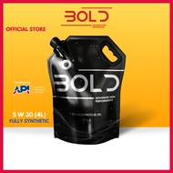 Bold 5w30 3L / 4L Fully Synthetic SP Engine Oil Car 5w-30 Minyak Hitam Enjin Kereta Honda Perodua Proton Toyota Nissan