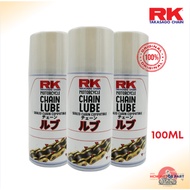 RK JAPAN MOTORCYCLE CHAIN LUBE 100ML MINYAK RANTAI SPRAY RANTAI ELOK