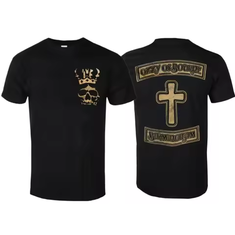 Ozzy Osbourne - Ozzy from Birmingham Printing Casual Trendy T-shirt, Cotton T-shirt, Street Classic 