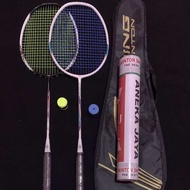 [25Lbs] Raket Badminton 25lbs TERMURAH BONUS grip karet/handuk