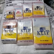 [PSH] Plastic Clip Bag (Plastic Clip ZIP Plastic/) Size 4x6 8x5/ 10x6/ 10x7/ 12x8/ 13x8.7/ 15x10/