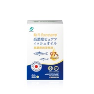 [船井®funcare®] 日本進口97% rTG高濃度純淨魚油Omega-3 (EPA+DHA) (60顆/盒)-[船井®funcare®] 日本進口97% rTG高濃度純淨魚油Omega-3 (EPA+DHA) (60顆/盒)