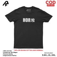 New York Parody Hor "NY" T-shirt Cotton Combed 24s Unisex