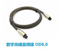 數字光纖音頻線 音響功放 SPDIF光纖方口 光纖線 1米 金屬頭